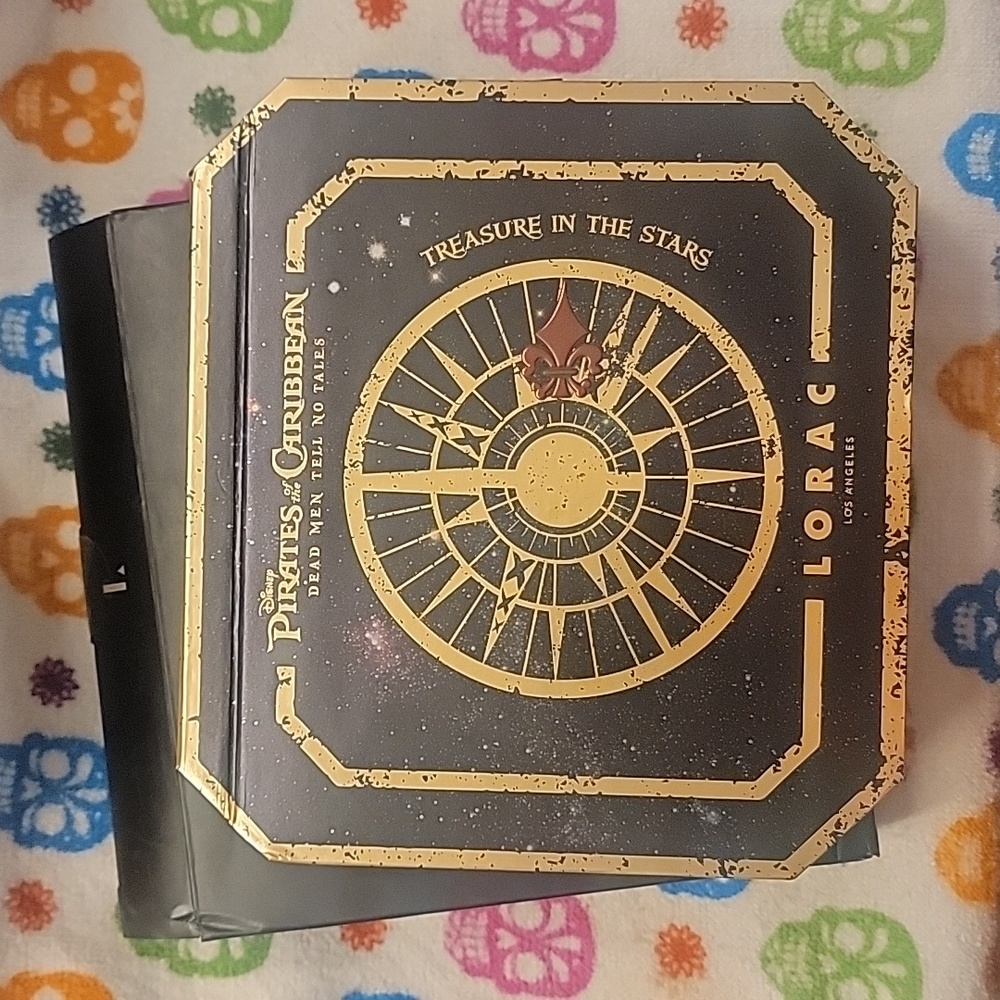 Lorac Pirates of the Caribbean Limited Edition eyeshadow palette.